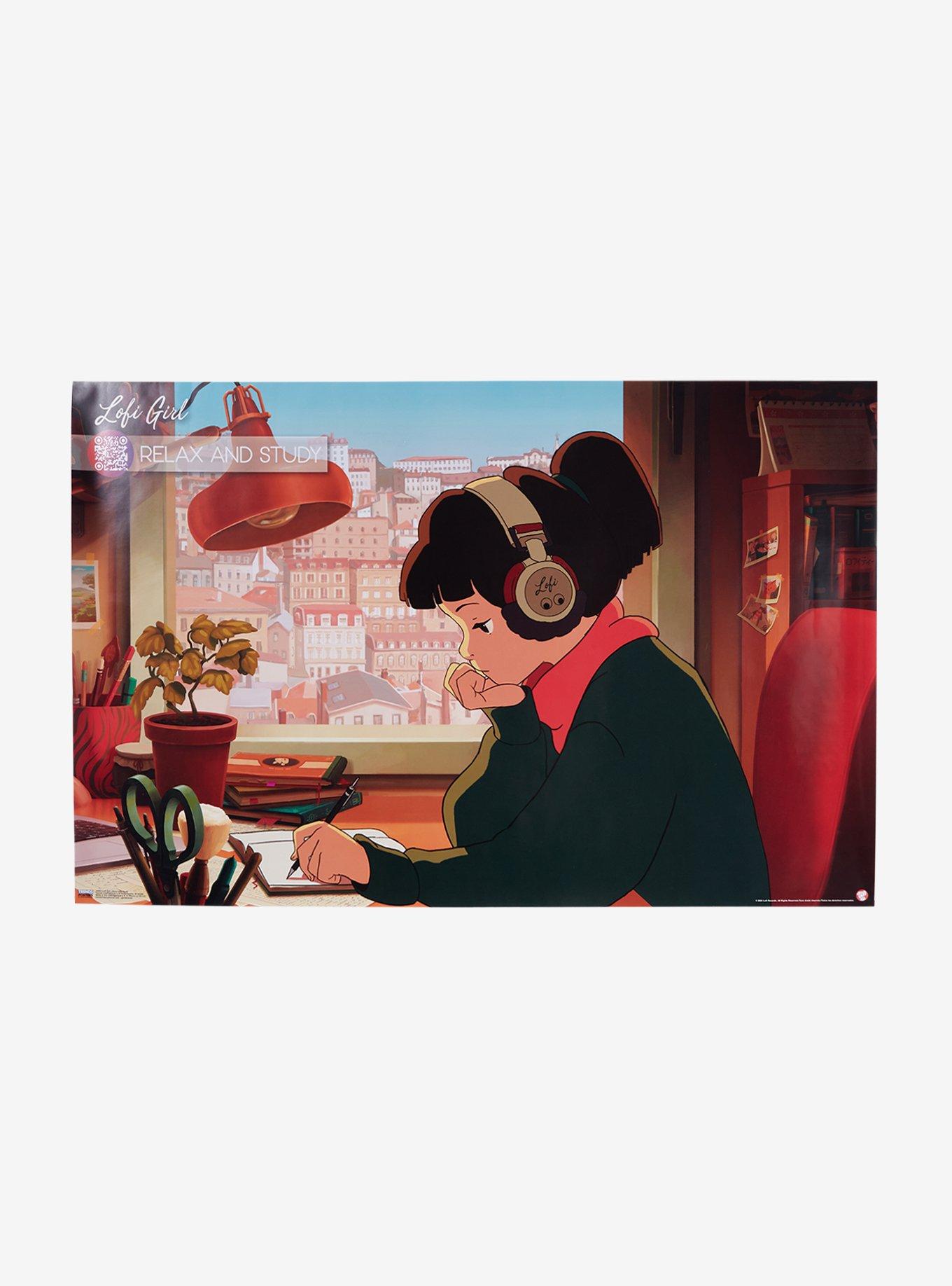 Lofi Girl Poster, , hi-res