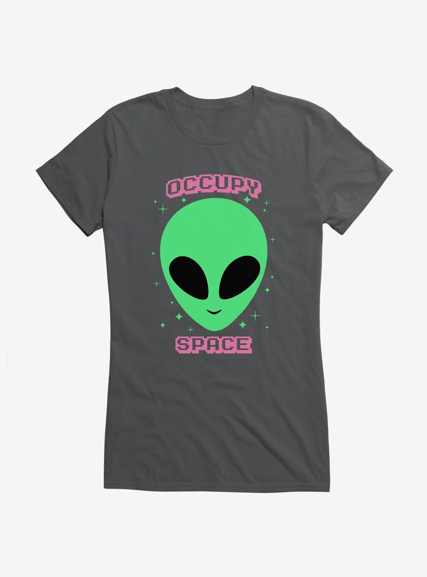 Hot Topic Aliens Occupy Space Girls T-Shirt