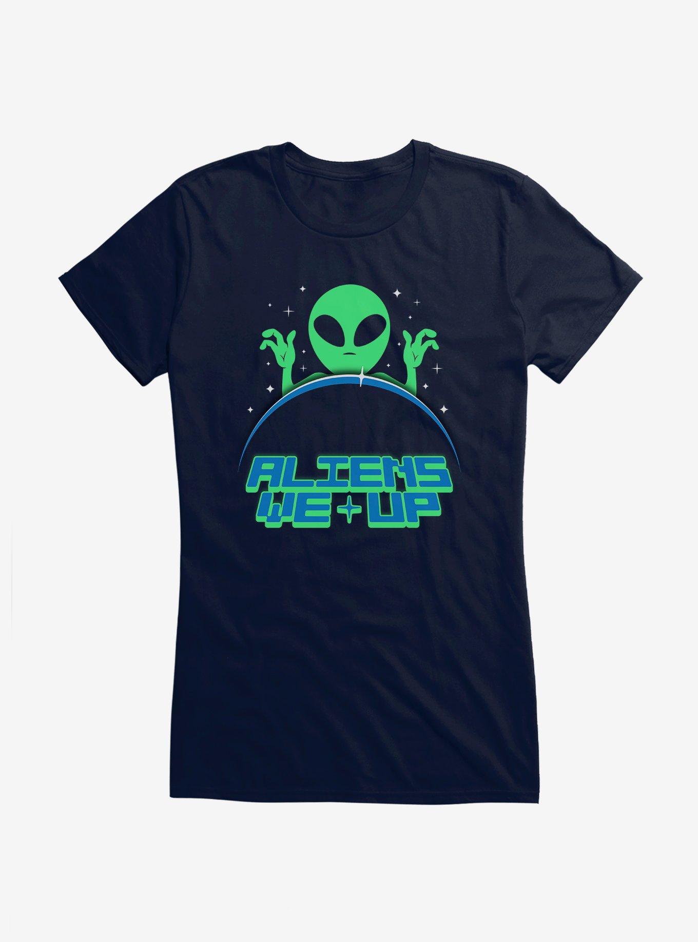 Aliens We Up Girls T-Shirt, , hi-res