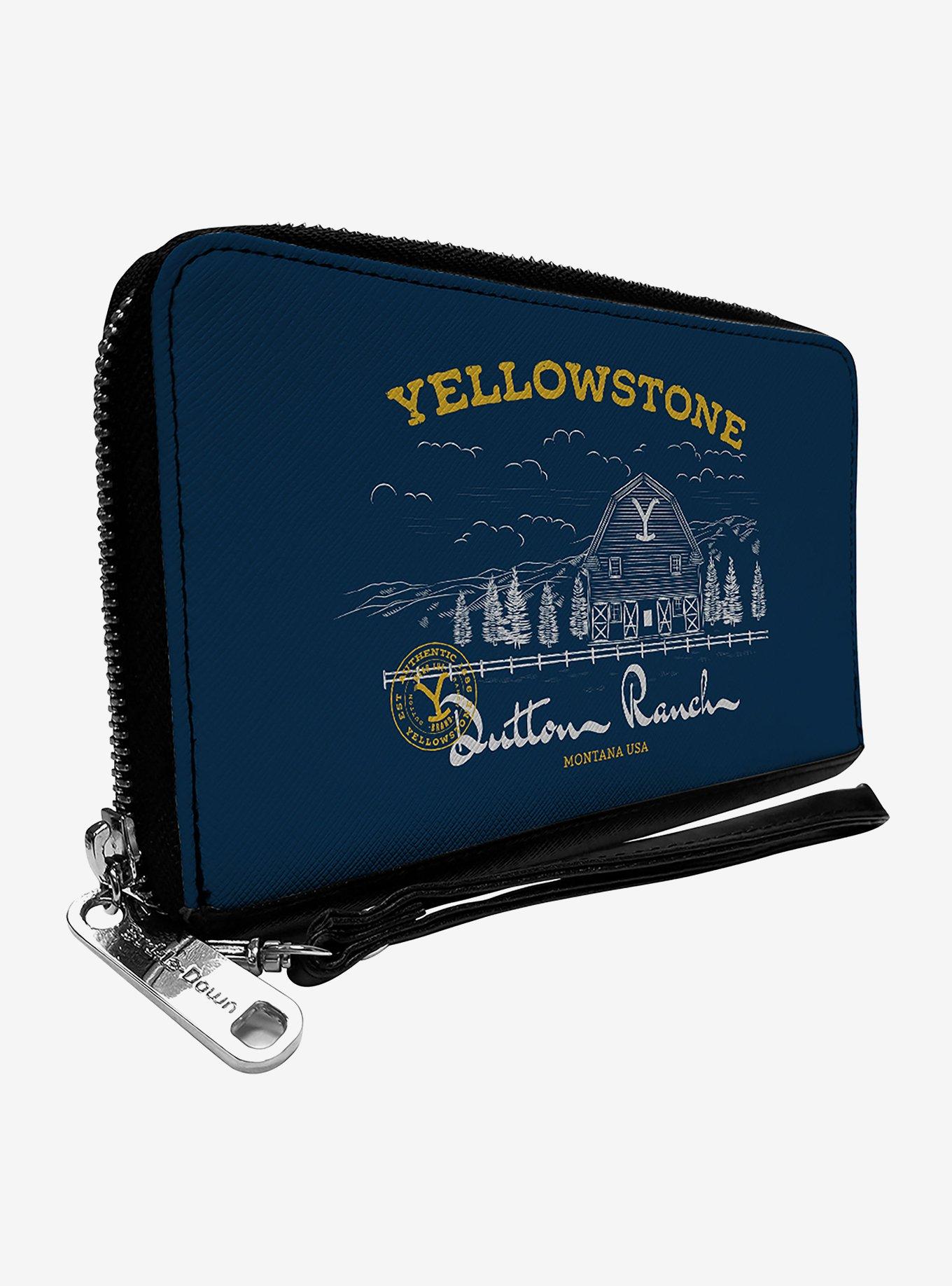 Yellowstone Dutton Ranch Landscape Zip Around Wallet, , hi-res