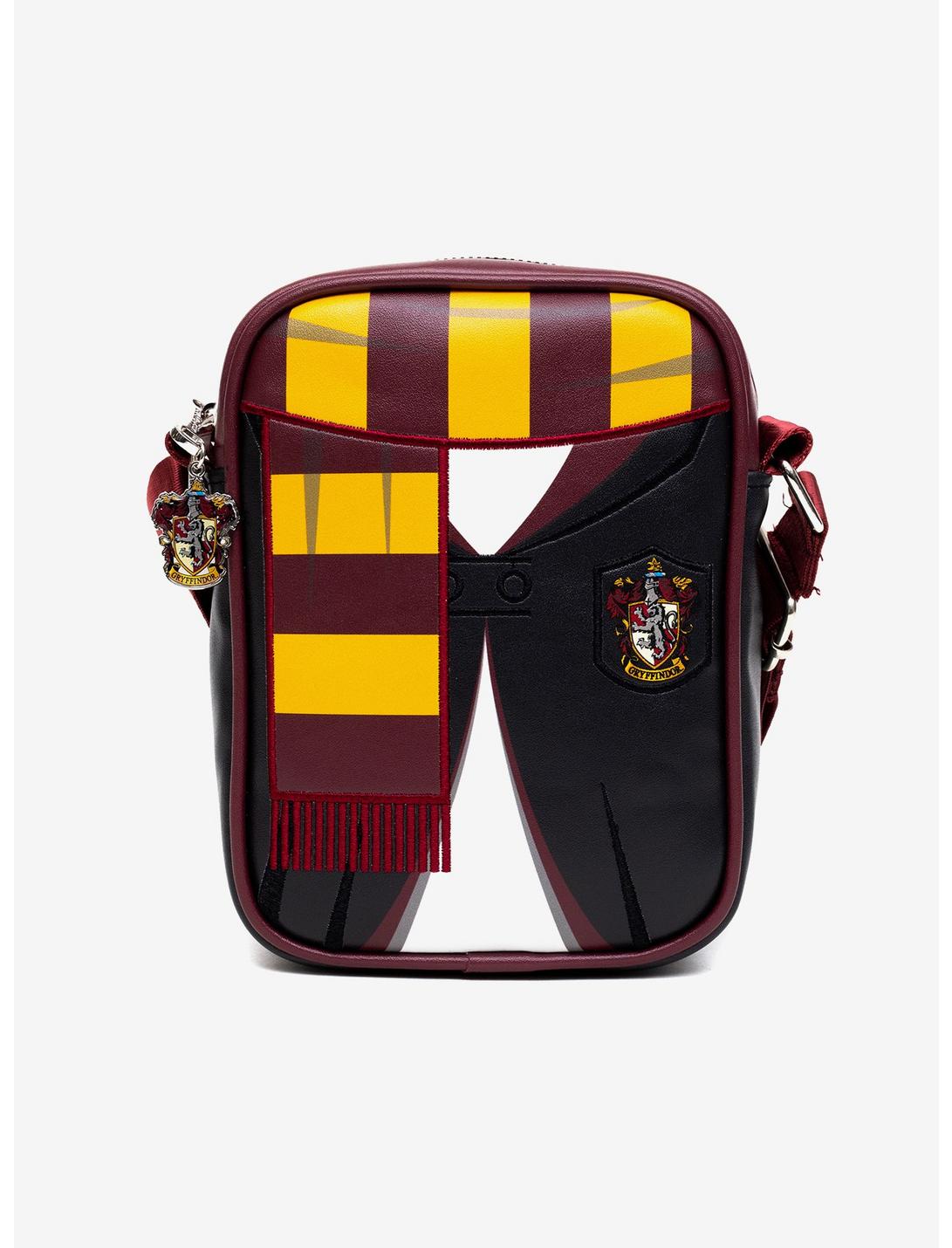 Harry Potter Hogwarts Gryffindor Uniform Embroidered Crossbody Bag, , hi-res