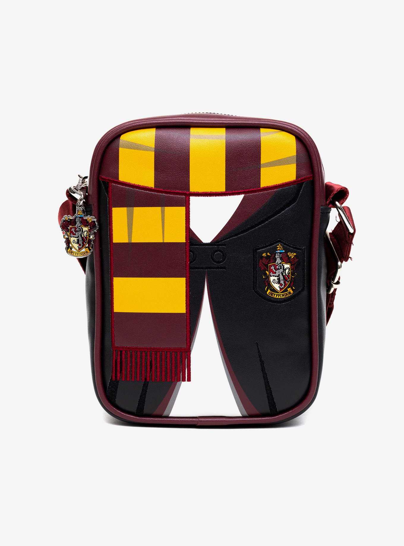 Harry Potter Hogwarts Gryffindor Uniform Embroidered Crossbody Bag, , hi-res