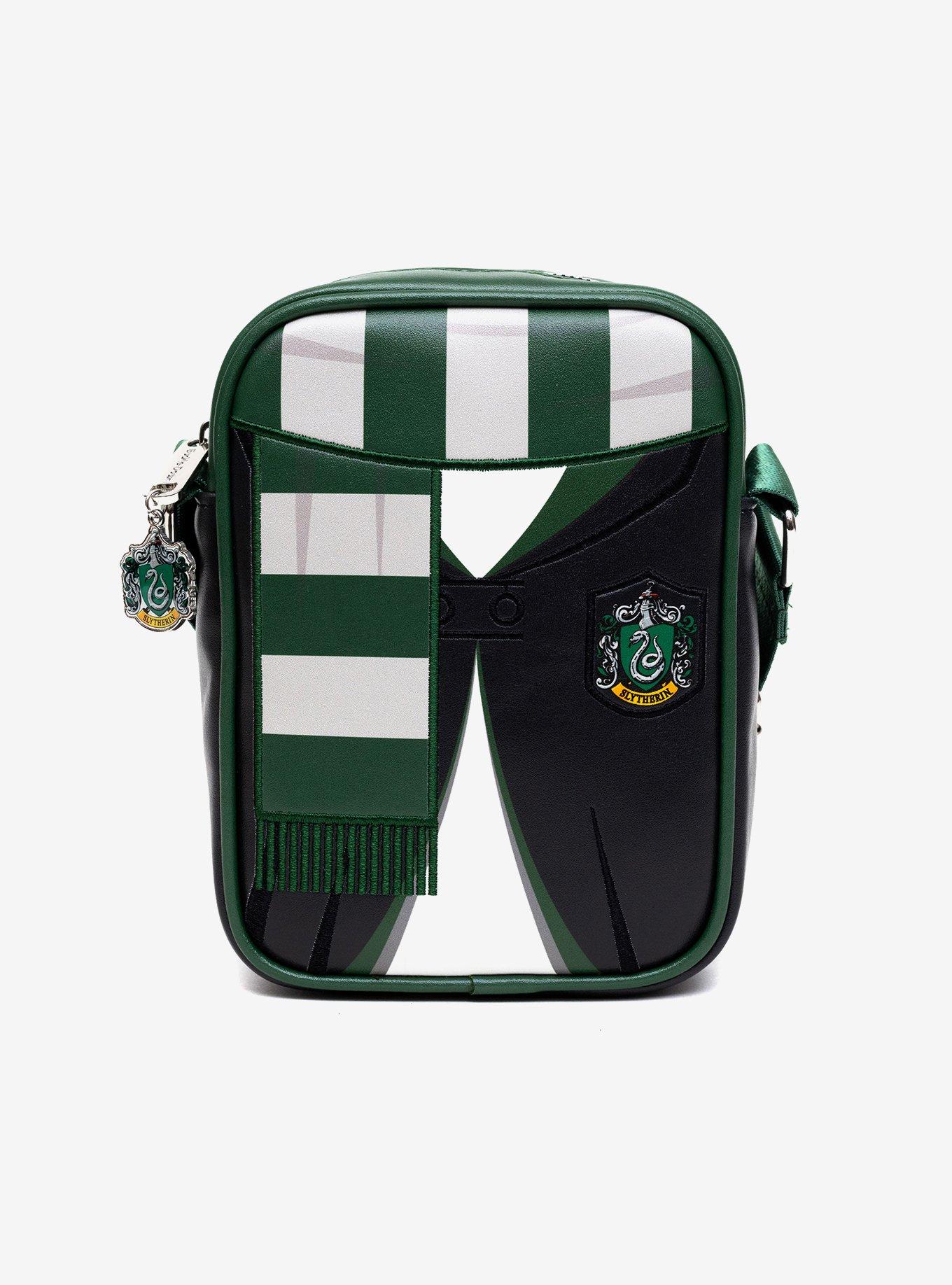 Harry Potter Hogwarts Slytherin Uniform Embroidered Crossbody Bag, , hi-res