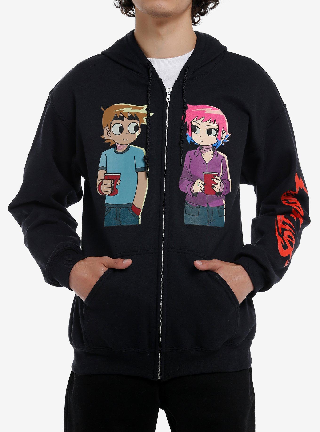 Scott Pilgrim Takes Off Scott & Ramona Hoodie, , hi-res