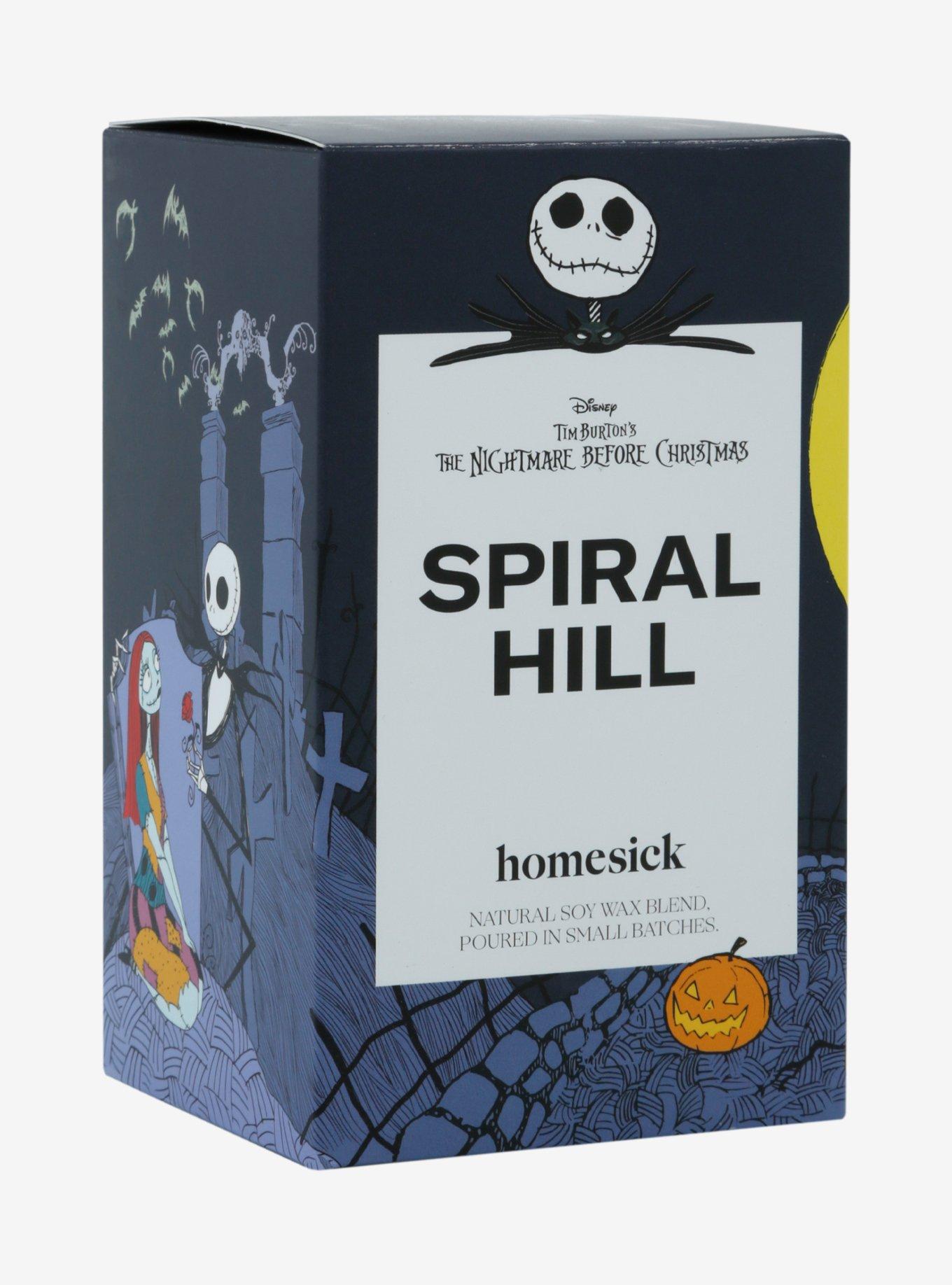 Homesick The Nightmare Before Christmas Spiral Hill Candle, , hi-res