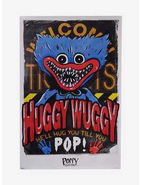 Poppy Playtime Huggy Wuggy Poster, , hi-res