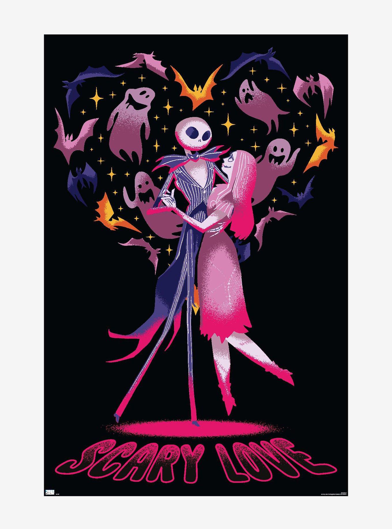 The Nightmare Before Christmas Scary Love Poster, , hi-res