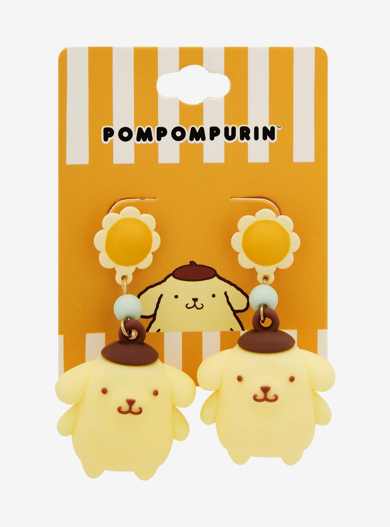 Sanrio Pompompurin Sunshine Figural Earrings — BoxLunch Exclusive