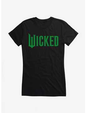 Wicked Movie Green Logo Girls T-Shirt, , hi-res