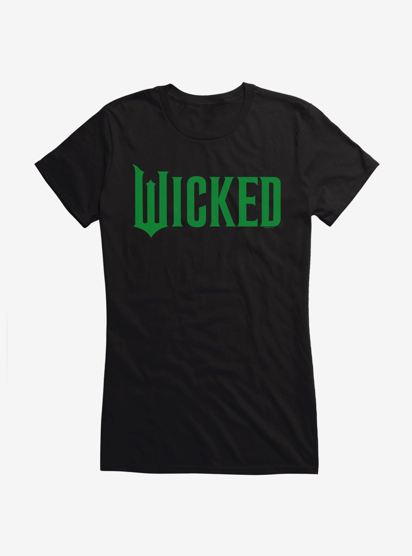 Wicked Movie Green Logo Girls T-Shirt, , hi-res