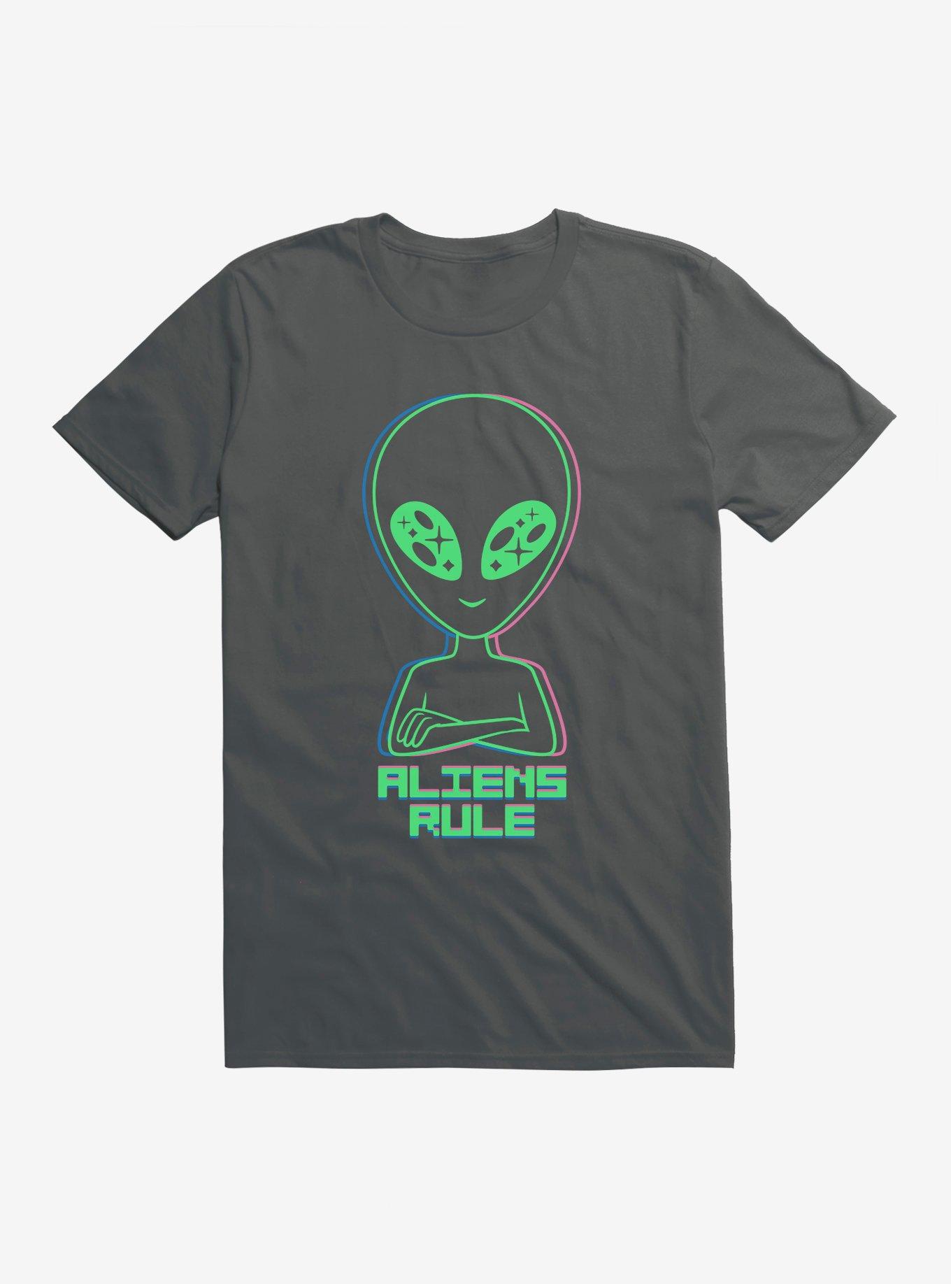 Hot Topic Aliens Rule T-Shirt