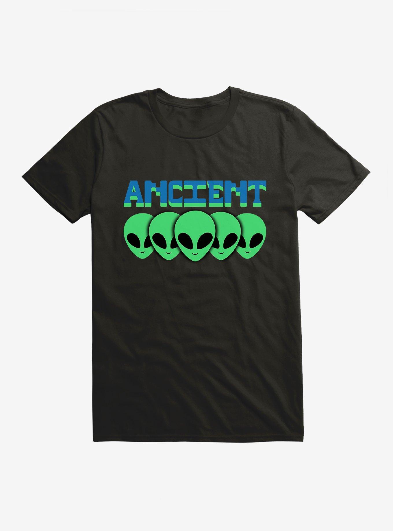 Aliens Ancient T-Shirt, BLACK, hi-res