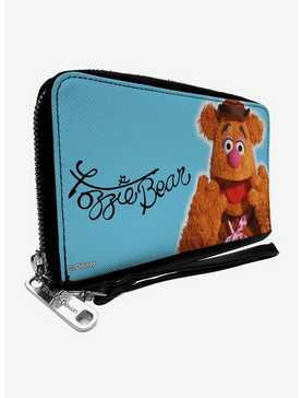 Disney The Muppets Fozzie Bear Portrait Autograph Zip Around Wallet, , hi-res