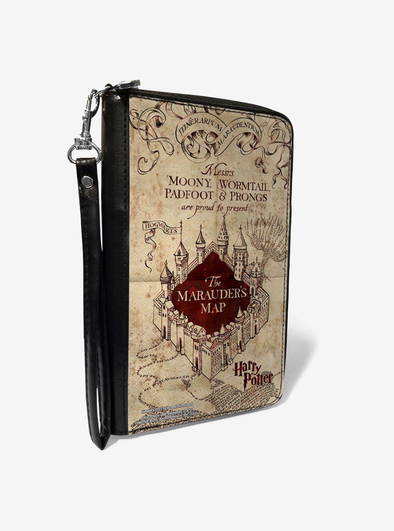 Harry Potter Hogwarts School The Marauders Map Zip Around Wallet MainPlace Mall