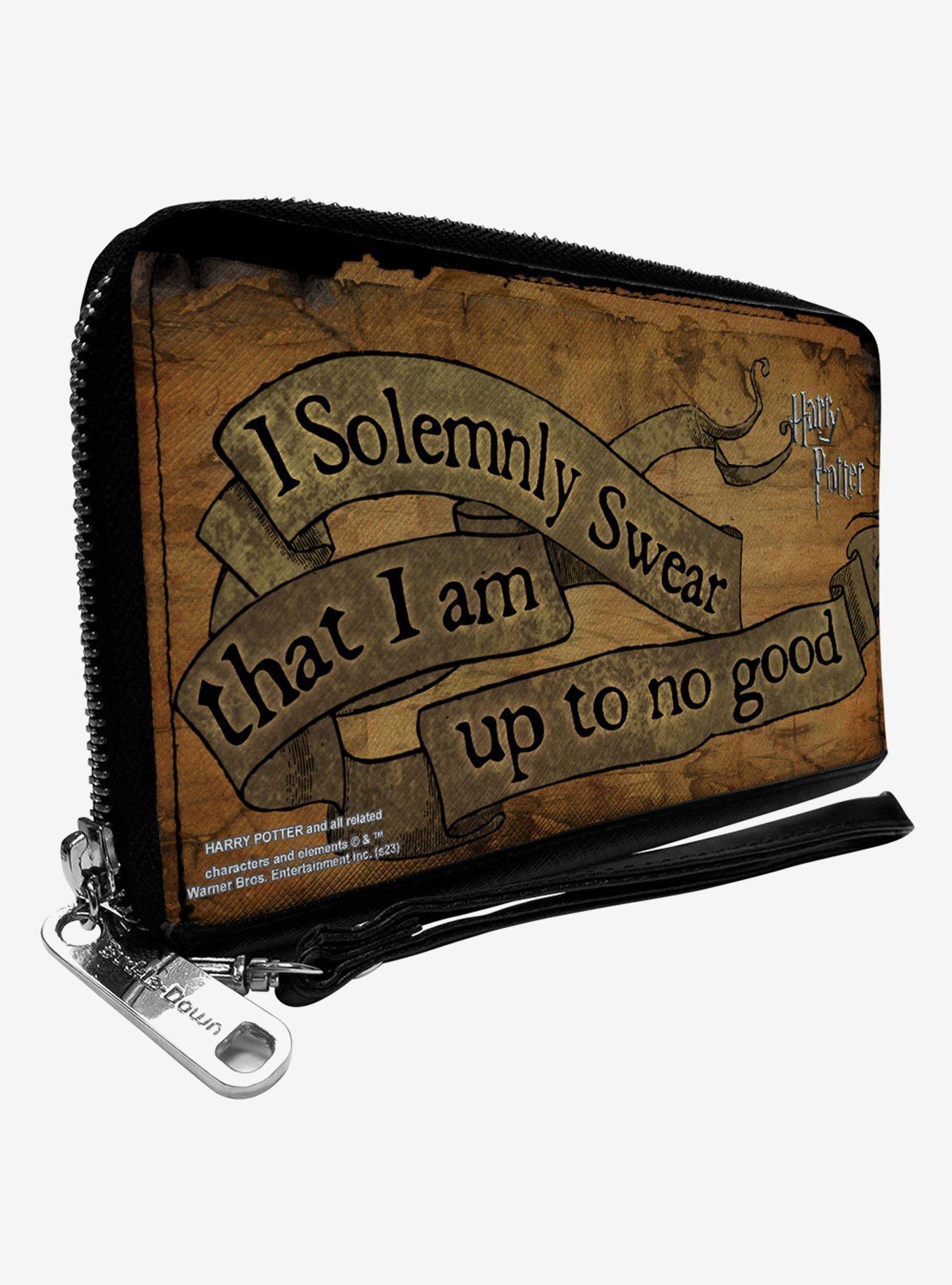 Harry Potter I Solemnly Swear That I Am Up To NoGood Zip Around Wallet, , hi-res