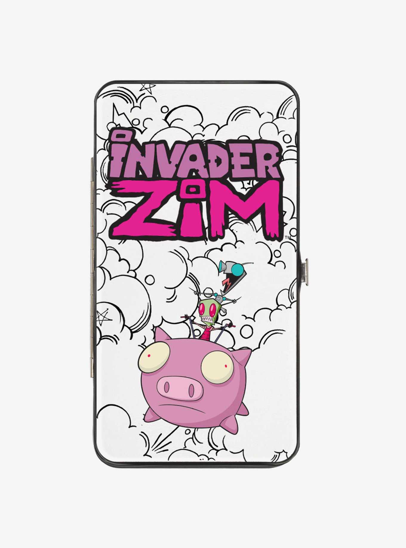 Invader Zim and GIR and Piggy Doddles Hinged Wallet, , hi-res