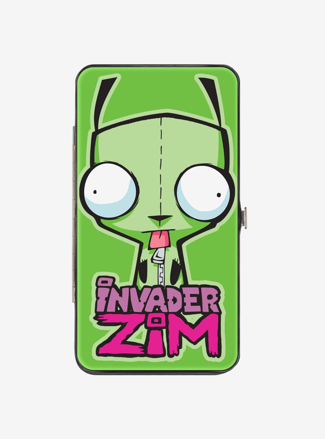 Invader Zim GIR Pose and Logo With GIR Hinged Wallet, , hi-res