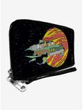Rick and Morty Smith Family Flying Car and Planet Zip Around Wallet, , hi-res