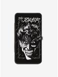 DC Comics The Joker Smiling Face Sketch Hinged Wallet, , hi-res