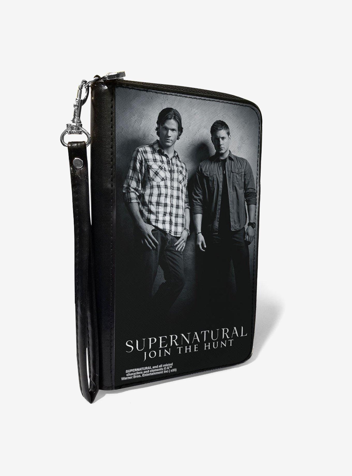 Supernatural Winchester Brothers Zip Around Wallet