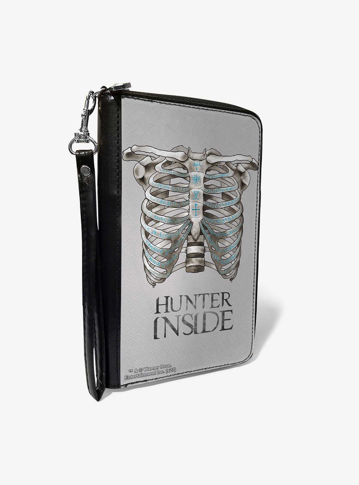 Supernatural Hunter Inside Rib Cage Poster Zip Around Wallet, , hi-res