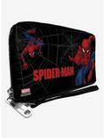 Marvel Spider-Man Crawling and Jumping Actions Zip Around Wallet, , hi-res