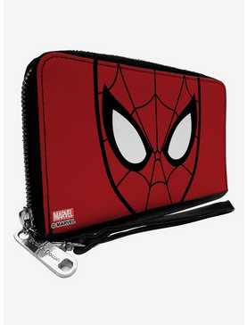 Marvel Spider-Man Face Close Up Zip Around Wallet, , hi-res
