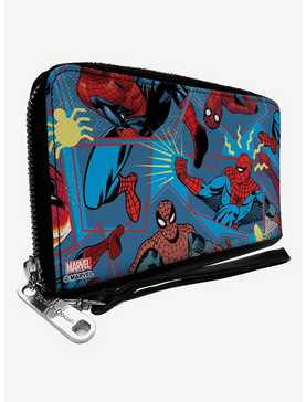 Marvel Spider-Man Beyond Amazing Spidey Sense Zip Around Wallet, , hi-res