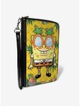 SpongeBob SquarePants Pineapple Eyes Pose Zip Around Wallet, , hi-res