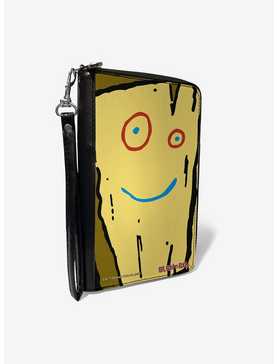 Ed Edd N Eddy Plank Smiling Face Close Up Zip Around Wallet, , hi-res
