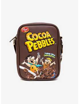 The Flintstones Cocoa Pebbles Fred Barney Cereal Box Replica Crossbody Bag, , hi-res