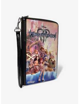 Disney Kingdom Hearts III 6-Character Group Castle Zip Around Wallet, , hi-res