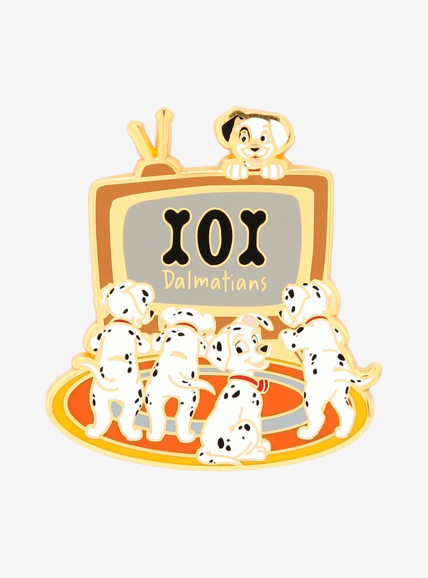 Disney 101 Dalmatians Puppies TV Enamel Pin - BoxLunch Exclusive, , hi-res