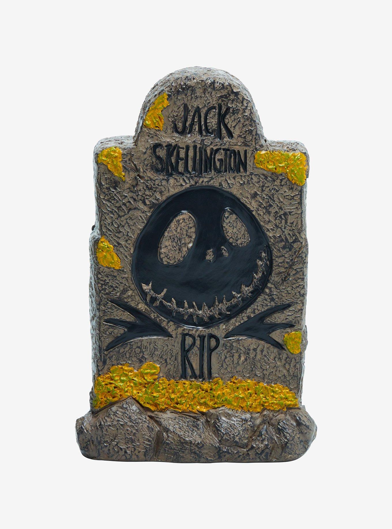 The Nightmare Before Christmas Jack Skellington Tombstone LED Garden Light, , hi-res