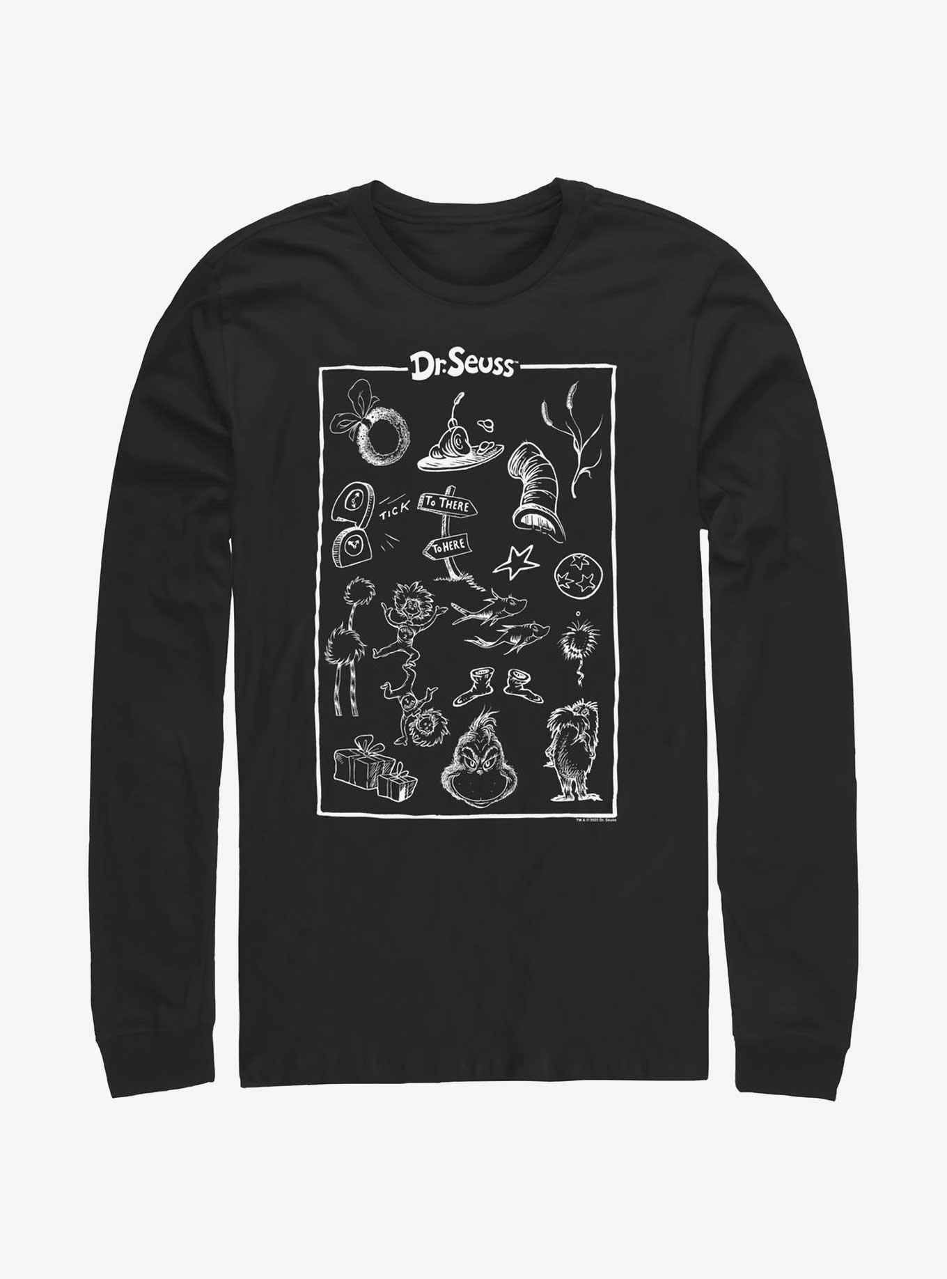 Dr. Seuss Collection Poster Long-Sleeve T-Shirt, , hi-res