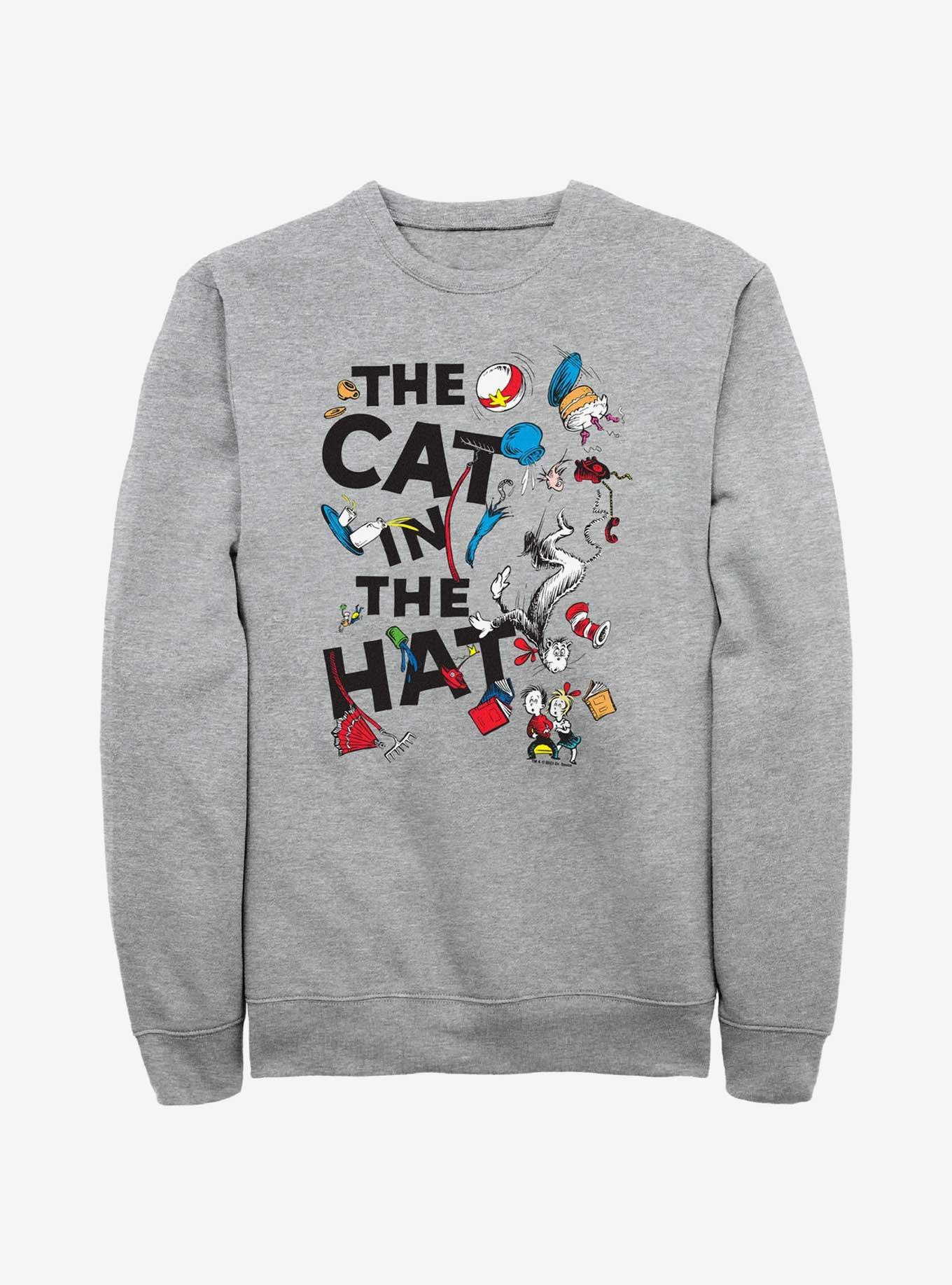 Dr. Seuss The Cat In The Hat Juggling Sweatshirt, , hi-res