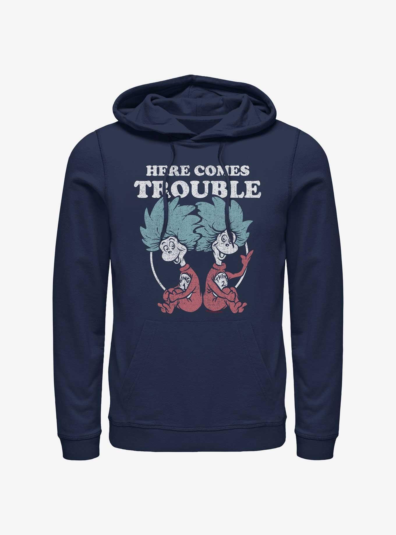 Dr. Seuss Thing 1 and Thing 2 Trouble Hoodie