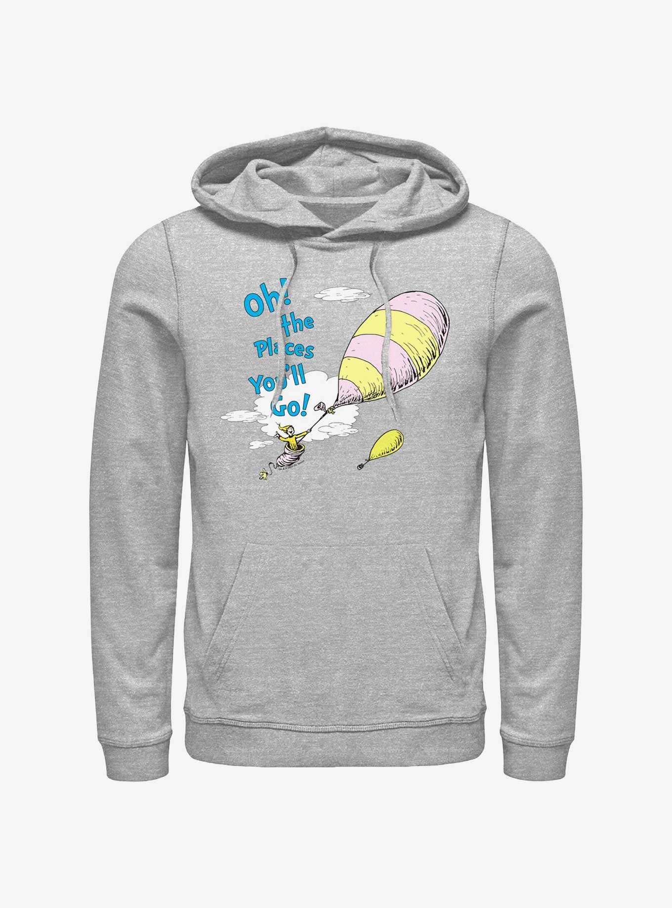 Dr. Seuss Oh The Places Hoodie, , hi-res