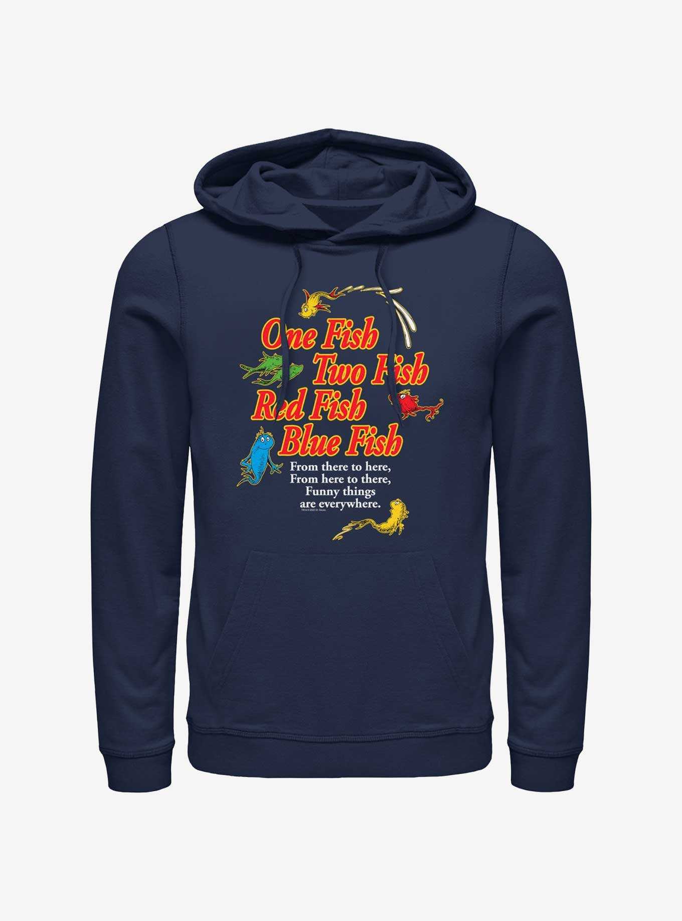 Dr. Seuss Funny Things Are Everywhere Hoodie, , hi-res