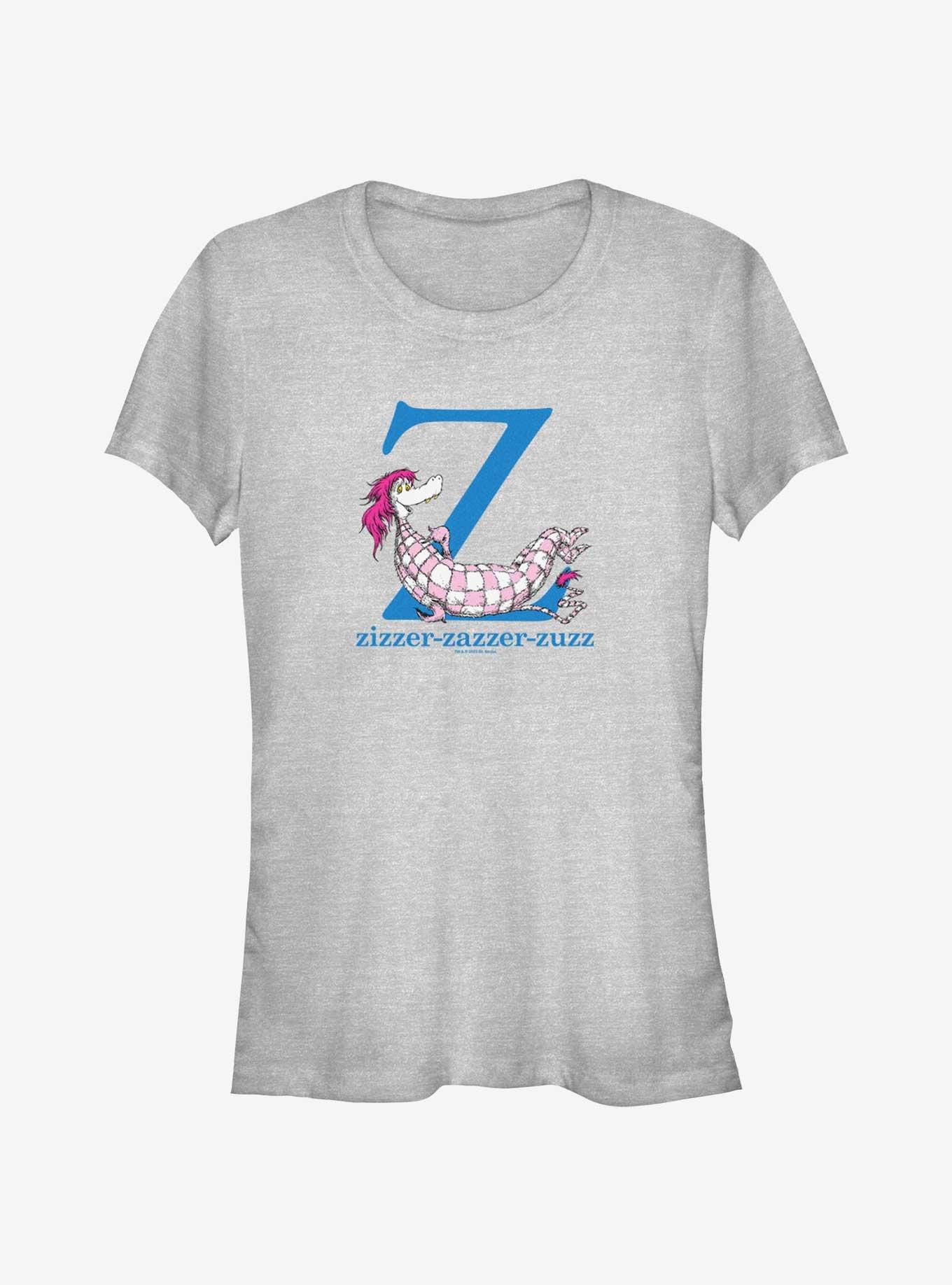 Dr. Seuss Letter Z Girls T- Shirt, ATH HTR, hi-res