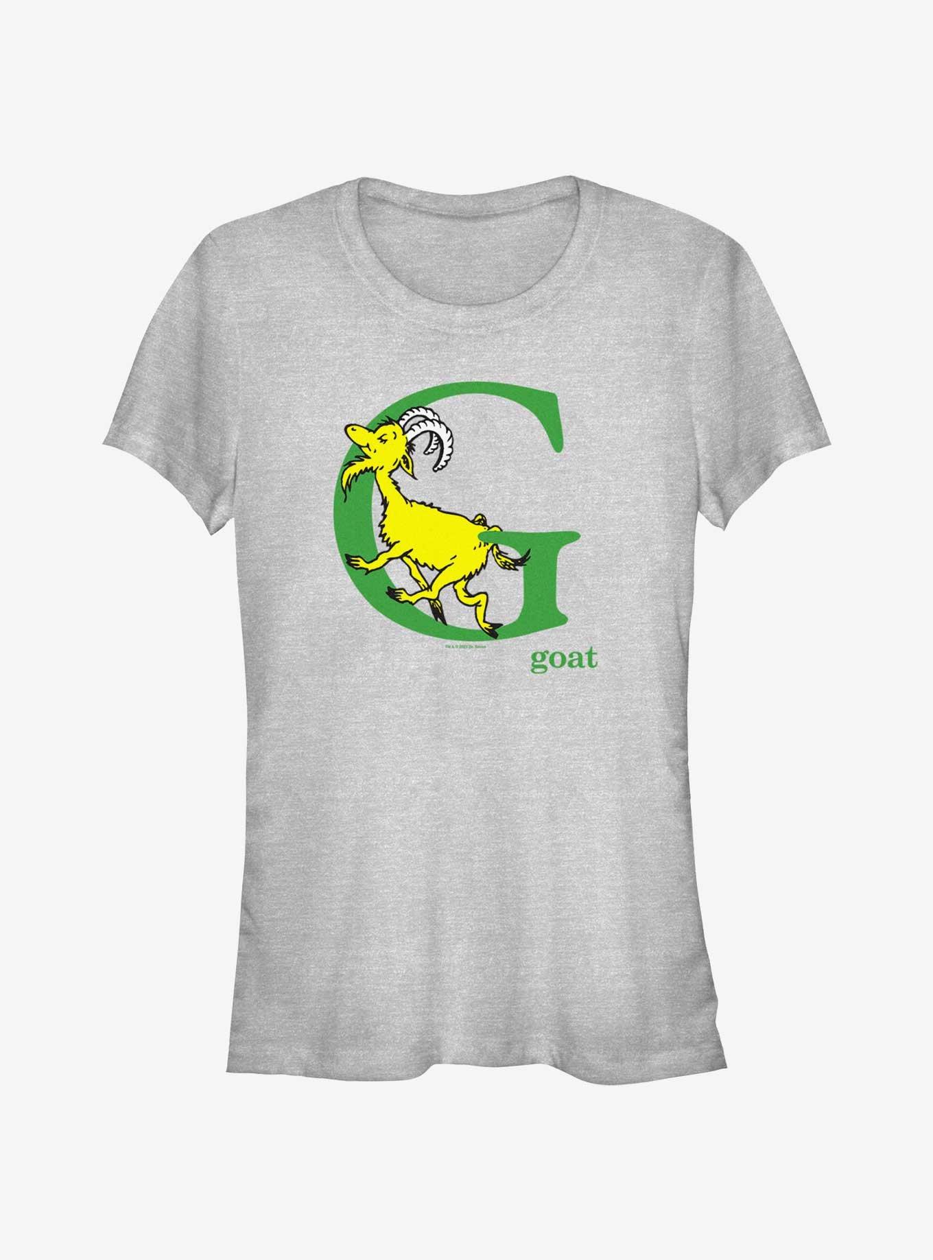 Dr. Seuss Letter G Girls T- Shirt, ATH HTR, hi-res
