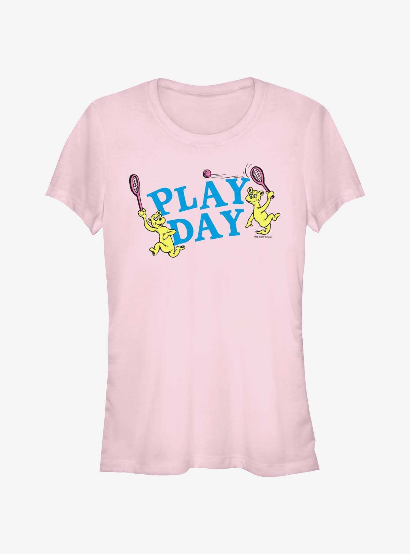 Dr. Seuss Day Play We Play All Day Girls T- Shirt, , hi-res