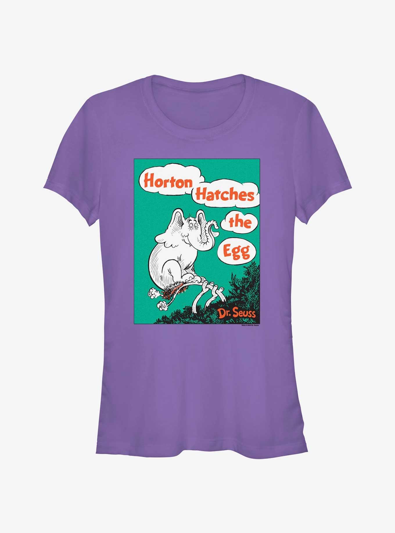 Dr. Seuss Horton Hatches the Egg Girls T- Shirt, PURPLE, hi-res