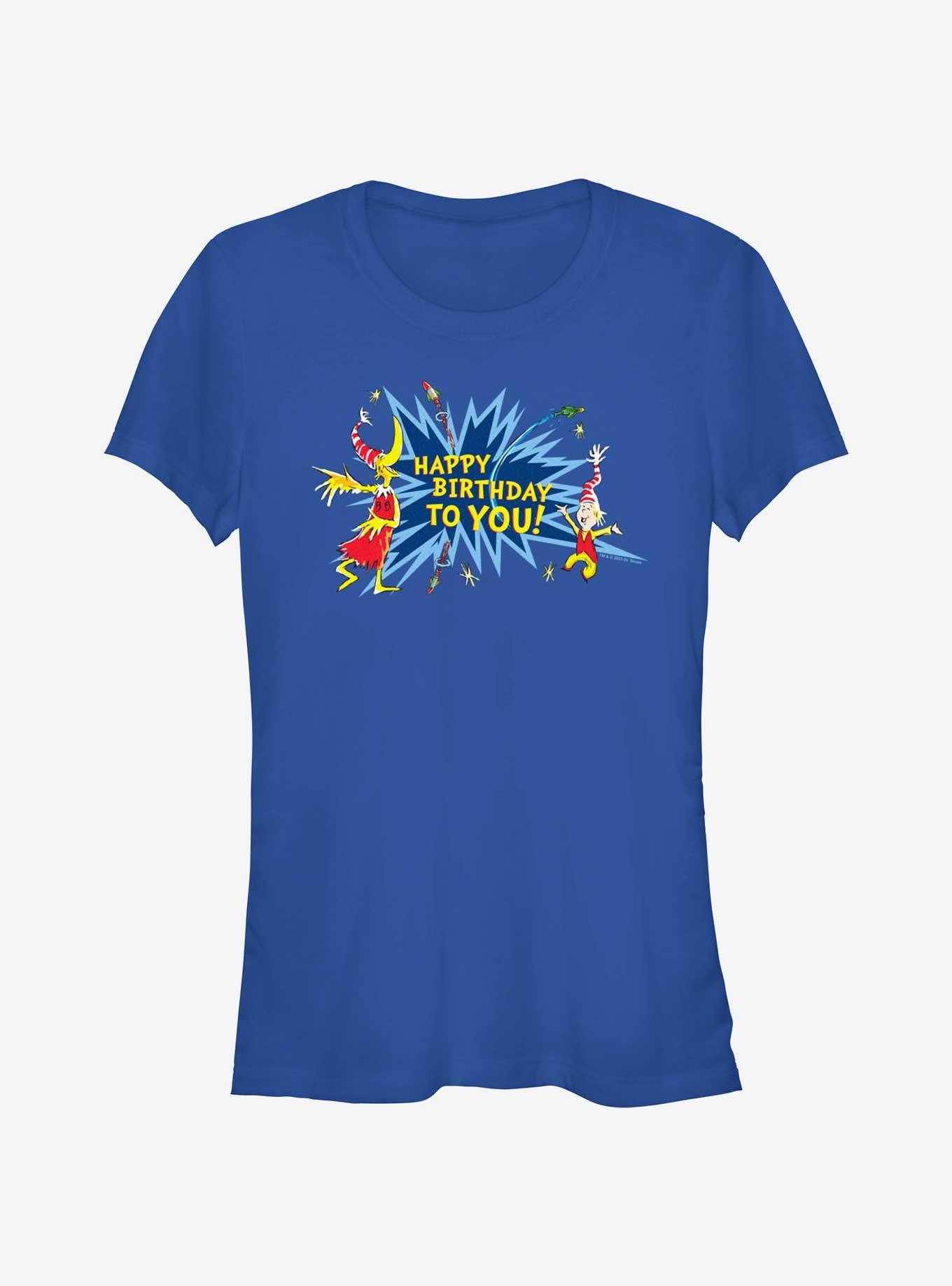 Dr. Seuss Happy Birthday To You Girls T- Shirt