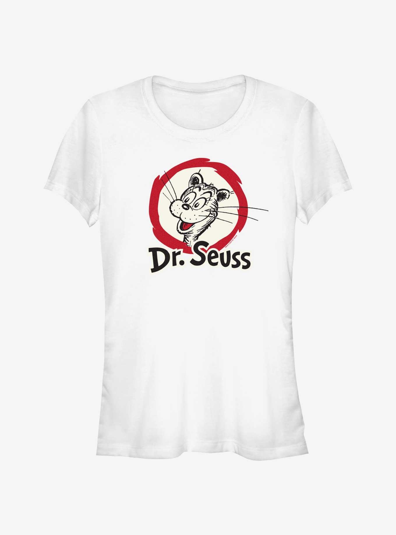 Dr. Seuss The Cat Badge Girls T- Shirt, , hi-res