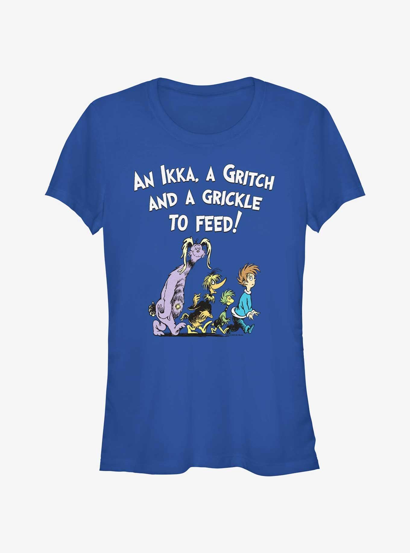 Dr. Seuss Grickle To Feed Girls T- Shirt, , hi-res