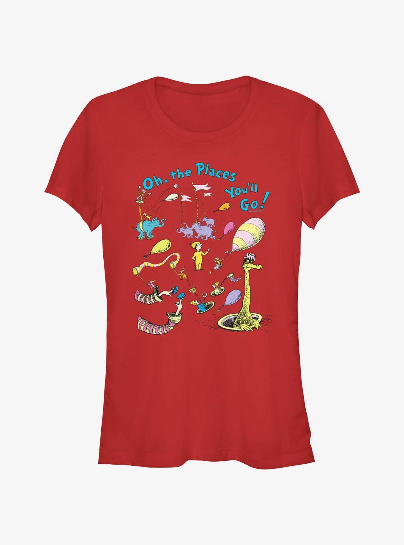 Dr. Seuss Whole Book Look Girls T- Shirt, , hi-res