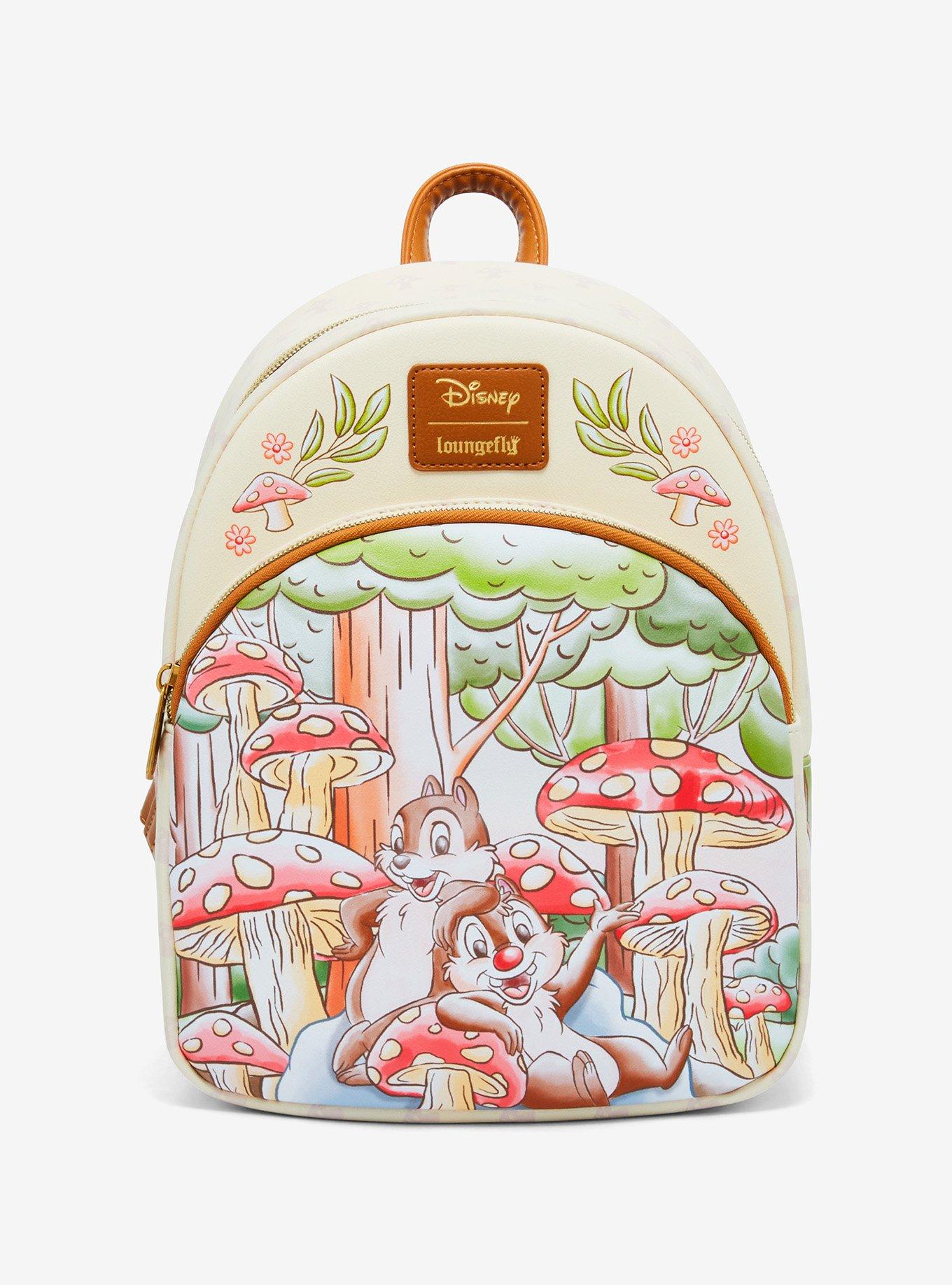 Loungefly Disney Chip 'N' Dale Mushroom Forest Mini Backpack, , hi-res