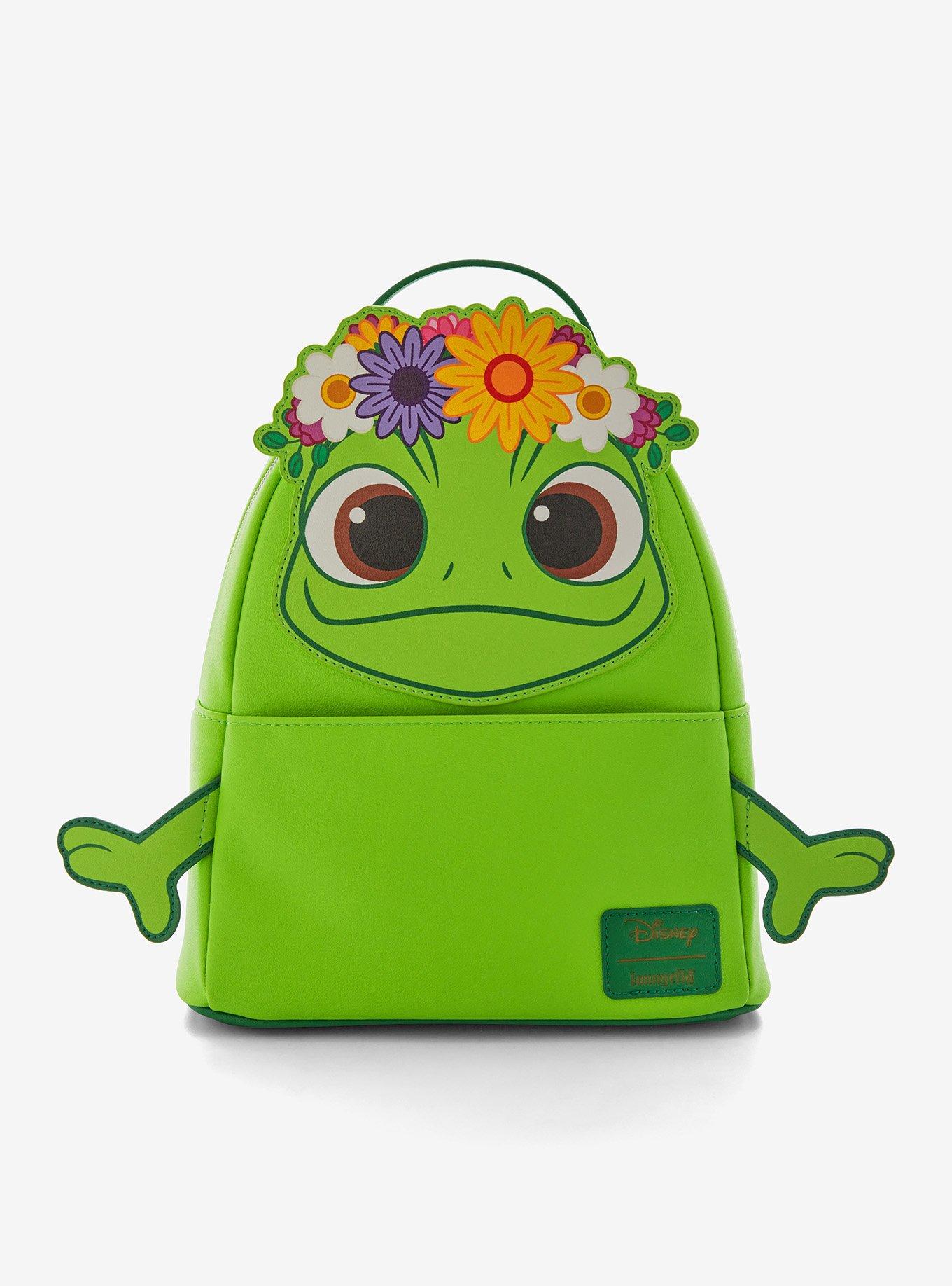 Loungefly Disney Tangled Pascal Flower Crown Mini Backpack