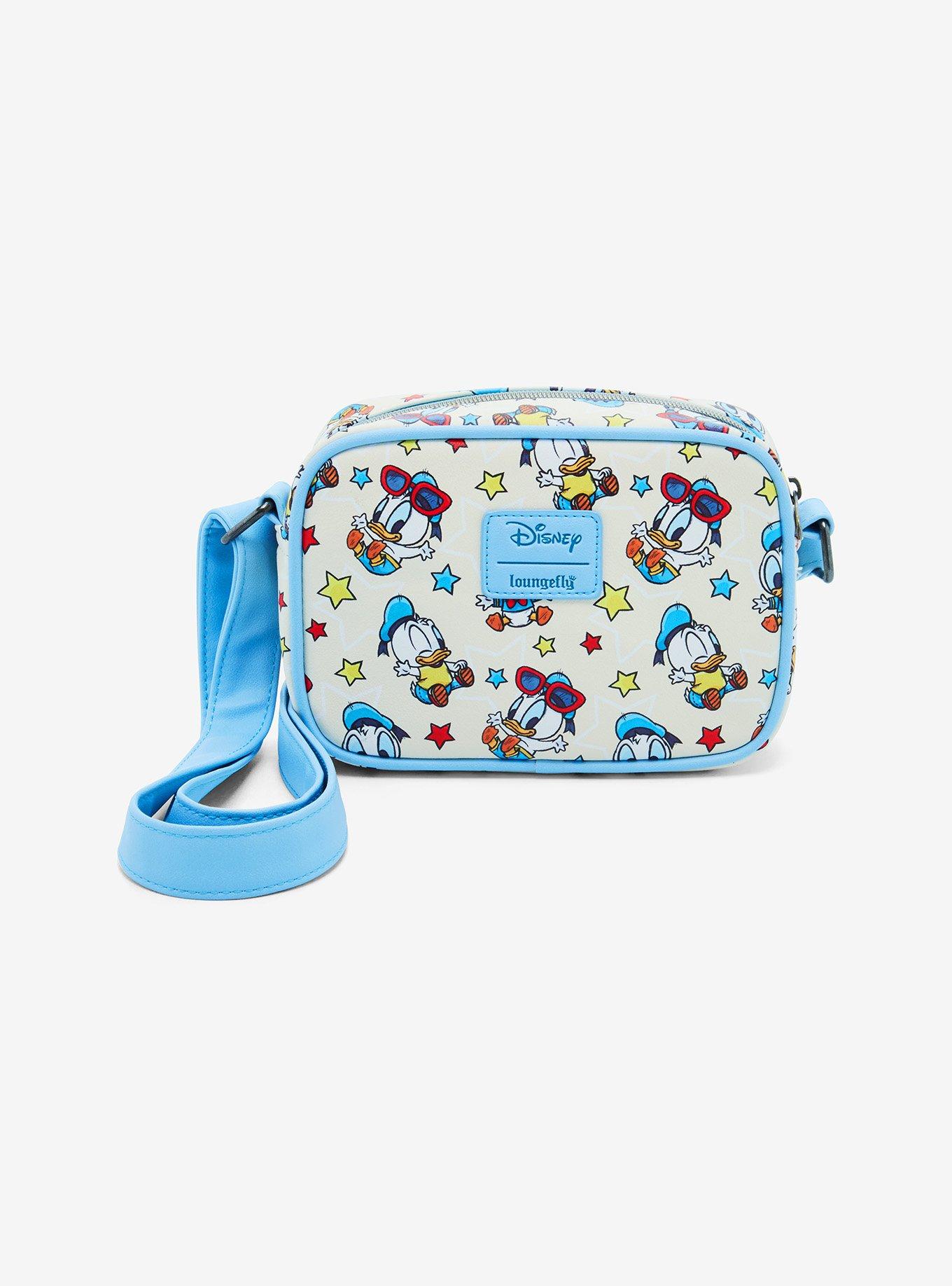 Loungefly Disney Baby Donald Duck Stars Camera Crossbody Bag